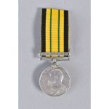 AN EDWARD VII 1902 AFRICA GENERAL SERVICE MEDAL, Somaliland 1902-04, the naming is badly affected