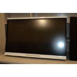 A SMART TECH SPNL-6065 65'' INTERACTIVE LCD DISPLAY in white surround