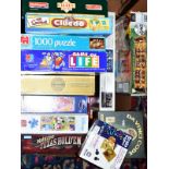 A QUANTITY OF BOXED MODERN GAMES, PUZZLES AND JIGSAWS, etc, to include MB Games 'The Game of