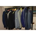 MENS JACKETS AND TROUSERS etc, to include Paul Costelloe birds eye jacket, 44S with tags, Daks
