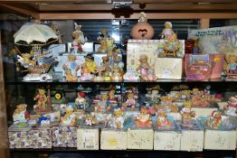 A LARGE QUANTITY OF ENESCO CHERISHED TEDDIES, mostly boxed, to include limited edition 'Kathy and