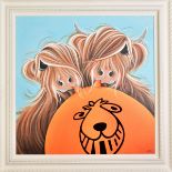 JENNIFER HOGWOOD (BRITISH 1980), 'It's My Turn', a Limited Edition artist proof print of Highland