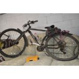 A SPECIALIZED CROSSTRAIL MOUNTAIN BIKE with 59cm frame, 25'' wheels, twenty seven gears, front and