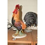 A GOEBEL ROOSTER, impressed 1969 and CV105 to base, height 35cm