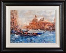 GARY BENFIELD (BRITISH 1965), 'Santa Maria', a hand embellished Limited Edition print of Venice,