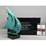 DUNCAN MACGREGOR DMAC (BRITISH 1961), 'Flying Sails', a Limited Edition bronze sculpture, 142/150,