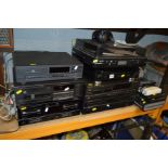 A COLLECTION OF HI FI EQUIPMENT including a Technics SL-PG100a CD player and RS-X102 tape player,