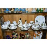 TEAWARES ETC, to include Royal Vale six place teaset, pattern 7382, Elizabethan 'Sweet Briar' tea