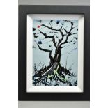 DUNCAN MACGREGOR (BRITISH 1961), 'Ancient Knowledge I', an artist proof Edition print of a tree,