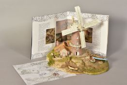 A BOXED LIMITED EDITION LILLIPUT LANE SCULPTURE, 'Cley-next-the-sea' No 0322/3000, with