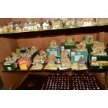 TWENTY TWO LILLIPUT LANE SCULPTURES FROM SPECIAL EVENTS/MUCH LOVED CUSTOMERS etc, (most with