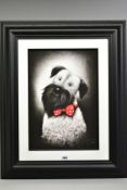 DOUG HYDE (BRITISH 1972), 'Big Spender', a Limited Edition print of a dog wearing a bowtie, 300/395,