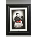 DOUG HYDE (BRITISH 1972), 'Big Spender', a Limited Edition print of a dog wearing a bowtie, 300/395,