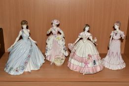 FOUR LIMITED EDITION LADY FIGURES, comprising 'The Dream Unfolds' No3374/12500, 'Olivia' No5397, 'La