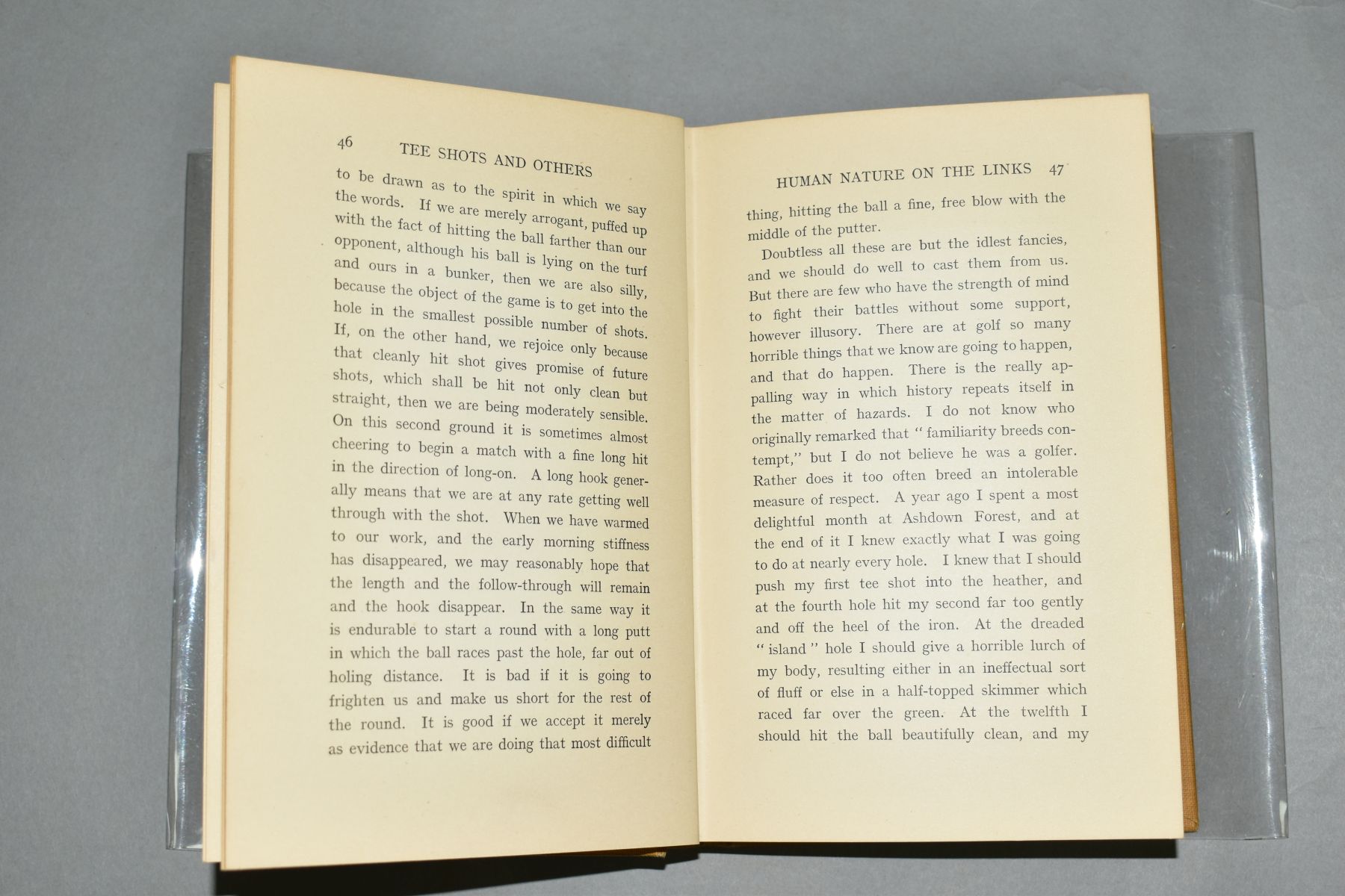 DARWIN, BERNARD, 'Tee Shots and Others', 1st U.S. Edition, David Mckay, Philadelphia, a very crisp - Image 5 of 7