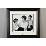 JOHN SWANNELL (BRITISH 1946) 'PRINCESS DIANA, PRINCE WILLILAM, PRINCE HARRY', a limited edition