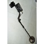 A WHITE'S CLASSIC II METAL DETECTOR, not tested, no headphones, approximate length 110cm