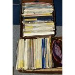 TWO BOXES OF OVER ONE HUNDRED AND SIXTY L.P'S AND 12'' SINGLES, to include Dance music, Classical