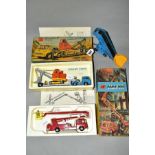 A BOXED CORGI MAJOR TOYS BEDFORD TK MACHINERY CARRIER and Priestman Cub Shovel, gift set No 27, with