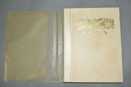 MILTON, JOHN, 'Comus', signed and illustrated by Arthur Rackham, Limited Edition, No.550/550, signed