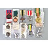 ELEVEN ASSORTED MILITARY SHOOTING MEDALS named to various recipients with in some cases notes of