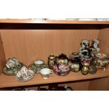 A GROUP OF 19TH AND EARLY 20TH CENTURY CHINESE, JAPANESE AND BRITISH CERAMICS, including three