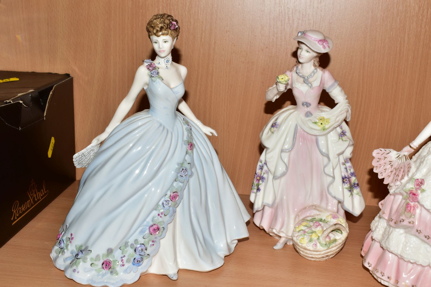 FOUR LIMITED EDITION LADY FIGURES, comprising 'The Dream Unfolds' No3374/12500, 'Olivia' No5397, 'La - Image 3 of 5