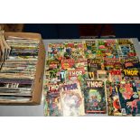 A BOX OF COMICS INCLUDING FANTASTIC FOUR VOLUME 1, including issue 39, 40, 42, 43, 44, 56 (Ulysses