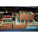 SIX BOXES OF BOOKS, including history, gardening, travel, art etc (6 boxes)