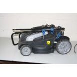 A MCALLISTER ELECTRIC LAWN MOWER, with grass box