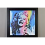 JEN ALLEN (BRITISH 1979), 'The Showgirl', a limited edition print of Marilyn Monroe, 64/195,