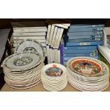 WEDGWOOD CALENDER PLATES FROM 1971 TO 2000 (complete run) plus spare 1971 and 1973 plates,