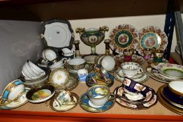 VARIOUS CABINET CUPS/SAUCERS, PLATES etc, to include a Tuscan china part teaset (20), Noritake