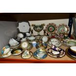 VARIOUS CABINET CUPS/SAUCERS, PLATES etc, to include a Tuscan china part teaset (20), Noritake