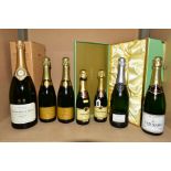 SEVEN BOTTLES OF CHAMPAGNE, comprising a Magnum bottle of Berry Bros & Rudd Grand Cru Brut, 12% vol,