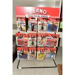 A LAGOON 'THE BEANO COMIC', 'PRACTICAL JOKES' DISPLAY STAND AND APPROXIMATELY FORTY NINE JOKES