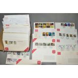 APPROXIMATELY ONE HUNDRED GB FIRST DAY COVERS from 1990's, still in philatelic bureau envelopes