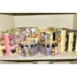 NINE BOXED GIFT SETS, including shower gel, hand cream and lotion (9)