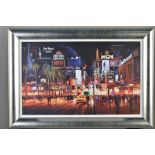 HENDERSON CISZ (BRAZIL 1960), 'Vegas Lights', a limited edition print of a Las Vegas skyline at