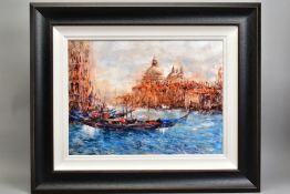GARY BENFIELD (BRITISH 1965) 'SANTA MARIA', a hand embellished limited edition print of Venice 50/