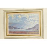 JOHN NEALE (BRITISH CONTEMPORARY) 'ON MAWDDACH ESTUARY', an impressionist view of a Welsh scene,