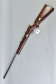 A WINCHESTER .22'' SHORT MODEL 74 SEMI AUTOMATIC RIFLE, serial number 48580, this tubular feed rifle