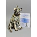 APRIL SHEPHERD (BRITISH CONTEMPORARY) 'EVER HOPEFUL', a limited edition coldcast porcelain sculpture