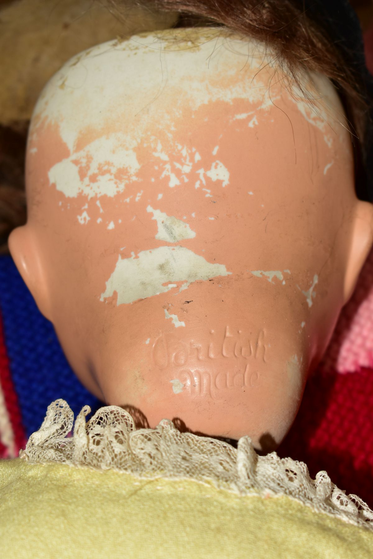 AN ARMAND MARSEILLE BISQUE HEAD DOLL, nape of neck marked 'Armand Marseille 390n D.R.G.M. 246/1 - Image 5 of 5