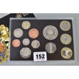 A ROYAL MINT 2009 UK PROOF COIN SET containing twelve coins to include the rare Kew Gardens fifty