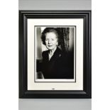 JOHN SWANNELL (BRITISH 1946) 'BARONESS THATCHER 2001' a limited edition giclee print 4/50, signed to
