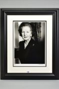 JOHN SWANNELL (BRITISH 1946) 'BARONESS THATCHER 2001' a limited edition giclee print 4/50, signed to