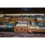 SEVEN BOXES OF BOOKS OF AVIATION, MILITARY AND HISTORICAL INTEREST, including Bomber Command