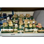 TWENTY NINE LILLIPUT LANE SCULPTURES, (all boxed except where mentioned and none with deeds), 'We