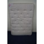 AN EZEEBED 4'6'' STRIPED MATTRESS